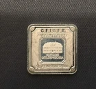 Rare Geiger Edelmetalle 5g Silver Bar .999 Fine Schloss Güldengossa