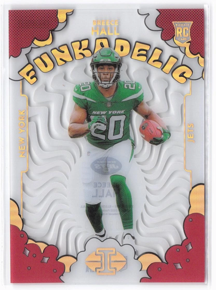 2022 Panini Illusions Breece Hall #F-20 for sale | eBay