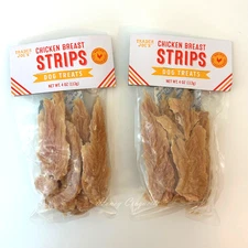 2 Packs Trader Joe’s Chicken Breast Strips Dog Treats