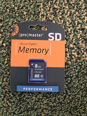 ProMaster 8 GB SD Camera Memory Cards SDHC Class 10