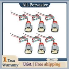 6 x New Ignition Coil Electrical Connector Fits Ford F150 2011 -2016 V6 3.5L US