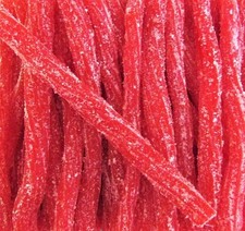 Sweet & Sour Strawberry Licorice Sticks by Its Delish, 5 lbs Bulk Bag