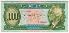 1993 Hungary 1000 Forint 95490431 Paper Money Banknotes Currency