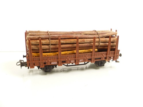 Märklin H0 4459 Rungenwagen der DB mit Ladegut JL659 o. | Condition: Gebraucht