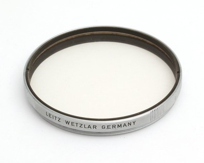 Leica Leitz UVa Schutzfilter chrom Filtergewinde E58