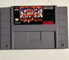 Super Street Fighter II Nintendo SNES Tested & Working *Cartridge Only*