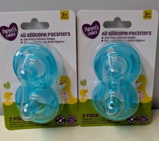 Parent's Choice BPA Free All Silicone Pacifiers 2 - 2 Packs 3 Months