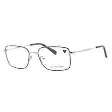 Calvin Klein Jeans Men's Eyeglasses Light Ruthenium/Dark Blue Frame CKJ21222 013