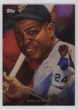 2022 On Demand Game Within The Rainbow Foil /99 Paul Jennis Willie Mays #7 HOF