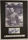 WW2 GERMAN ROCHUS MISCH AUTOGRAPH + LOA BERLIN BUNKER LSAH