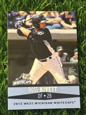 2015 Choice West Michigan Whitecaps (Class A-Detroit Tigers) Ross Kivett #10