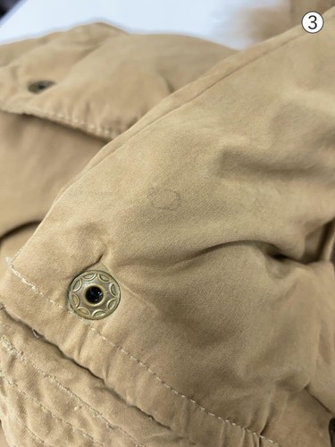 CHAPS RALPH LAUREN L CML Jacket Coat camel polyester from Japan _1152 - Picture 8 of 8