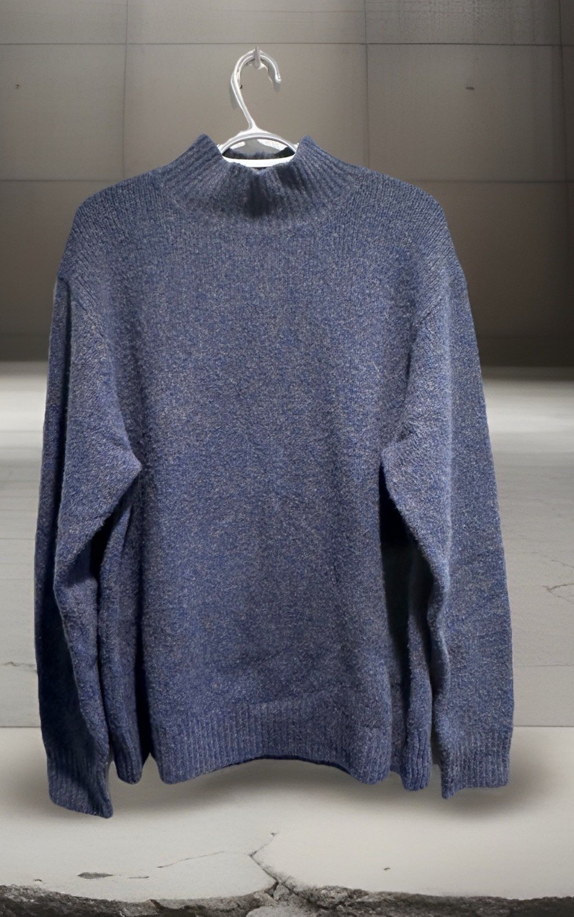 JW ANDERSON UNIQLO Crew Neck Sweater Blue Size Large