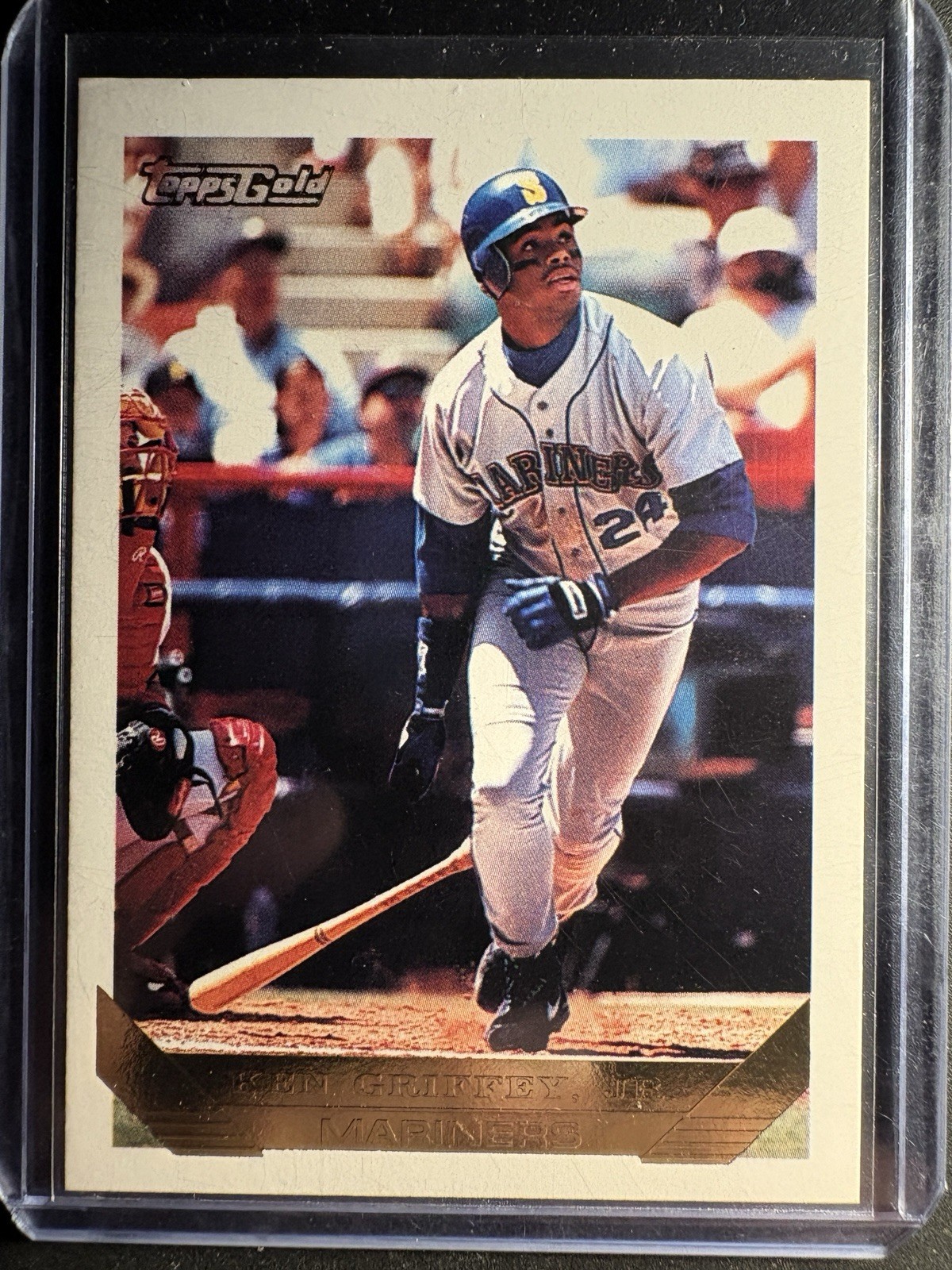 1993 Topps GOLD #179 Ken Griffey, Jr. BASEBALL Seattle Mariners