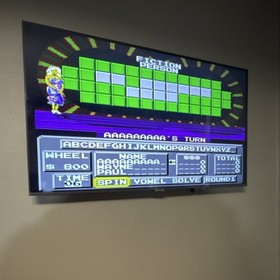 Nintendo NES - Wheel of Fortune Junior Edition- Tested / Works 