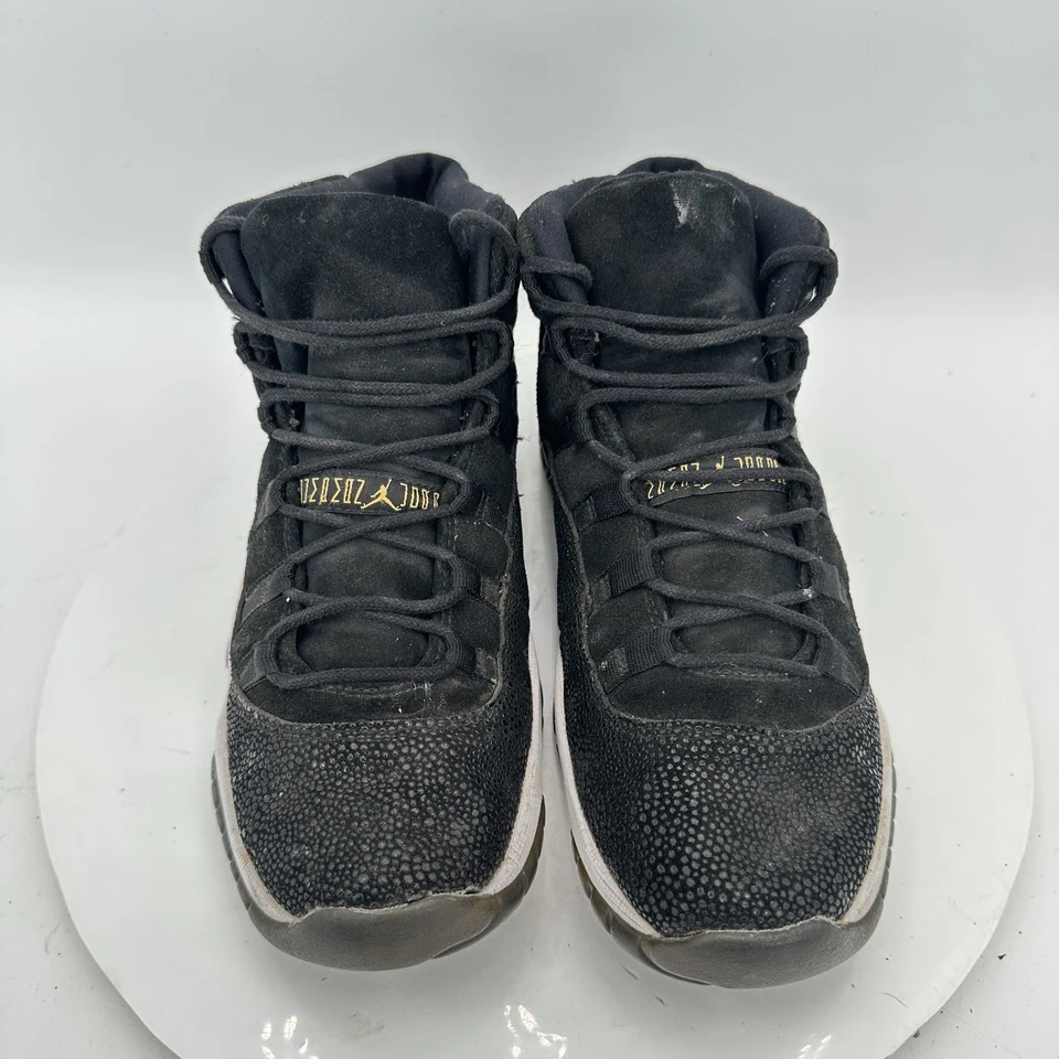 Nike Air Jordan 11 Heiress Juvenil Talla 6Y Mujer 7.5 852625-030 Negro Blanco Zapatos Foto 3 de 4