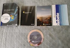 Microsoft Windows Vista Ultimate 64-bit Software Only , Plus Product Key 