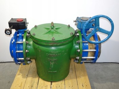 DIKKAN Korbfilter + MESON DN250 Drosselklappen - defekt 
