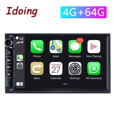 7'' Touch Screen Car Stereo Radio Wireless Apple CarPlay Android GPS Navi 4 64G