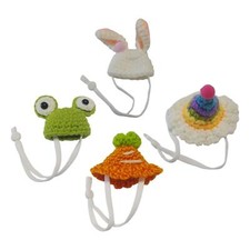 Small Animals Hat Adjustable Photo Prop Hamster Hat for Ferret Pigeons Rats