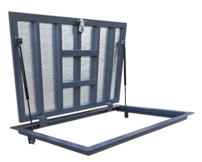 Bodenluke 90x120 cm Schachtabdeckung Revisionsschacht 900x1200 mm Thermo Max-3