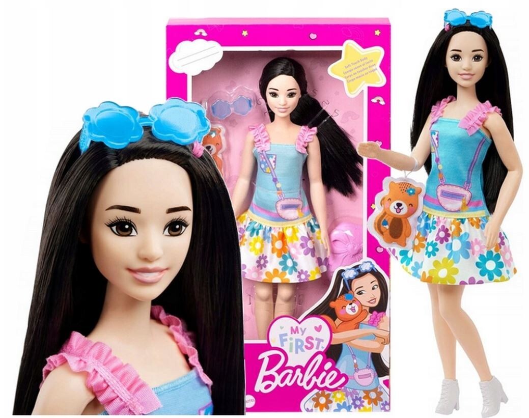 BARBIE MY FIRST BARBIE DOLL with a fox HLL22 Mattel | eBay