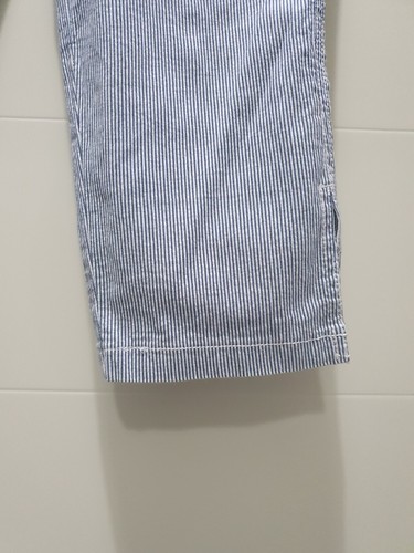 Pantalone Donna Elasticizzato 3/4 Tre Quarti Righe Cappopera - Foto 8 di 24