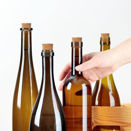 100 Stück konische Korkenstopfen Sortiment Weinkorken Weinstopfen Korken - Bild 3 von 6