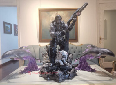 Prime 1 Studio UMMDCIJ-01 DC Anti Hero Lobo 1/3 Statue Deluxe Ver