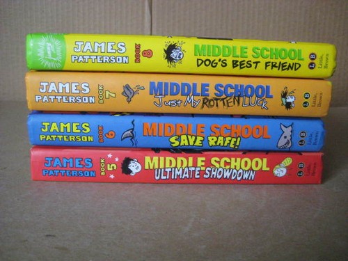 Middle School Set by James Patterson ~ 4 Hardcover Books ( sequence 5 - 8) - Picture 8 of 12