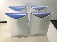 LOT OF 4:  NETGEAR OBI PRO ROUTERS (2x) SRR60 AND (2x) SATELLITE SRS60 - USED