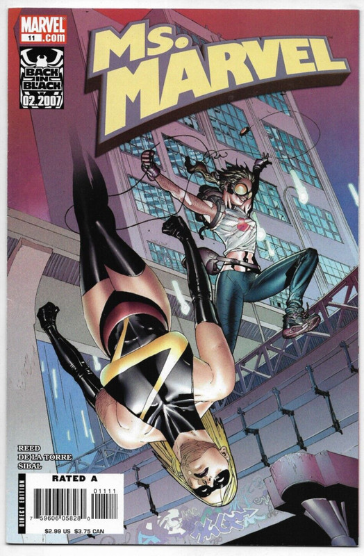 Ms. Marvel #11 Marvel Comics Reed De La Torre Sibal Foreman 2007 VFN