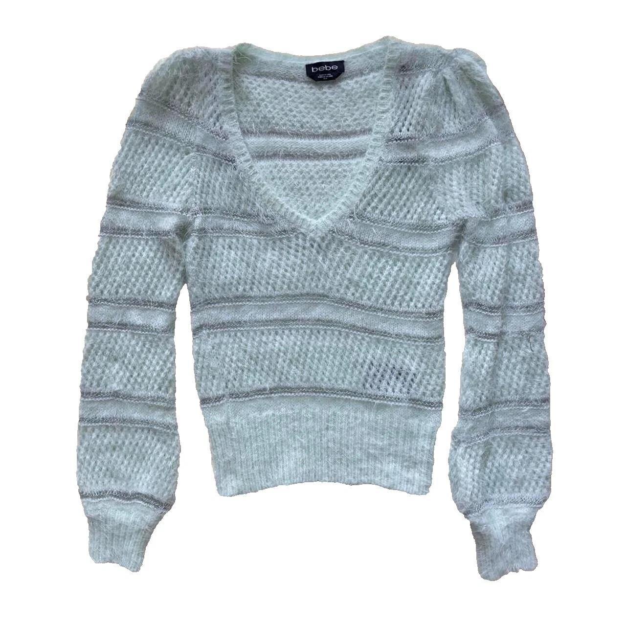 bebe Viscose V-Neck Sweaters for Women