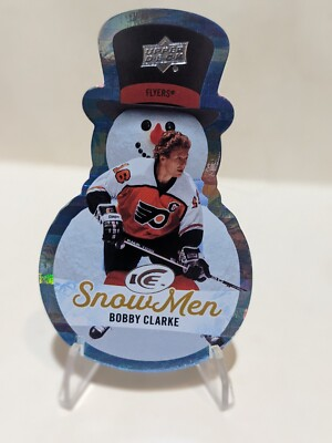 #ad #ad 2023 24 Upper Deck Ice #SM 52 Bobby Clarke Snow Men $15.99