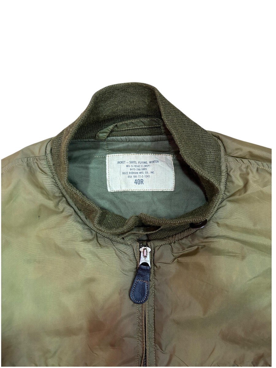 Vintage Buzz Ricksons Toyo Enterprise 18342 G8 WEP Jacket Vintage Buzz Ricksons Toyo Enterprise 18342 G8 WEP Jacket