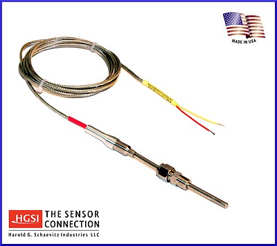 EGT Probe Diesel Bio-Fuel Compression Fitting Straight