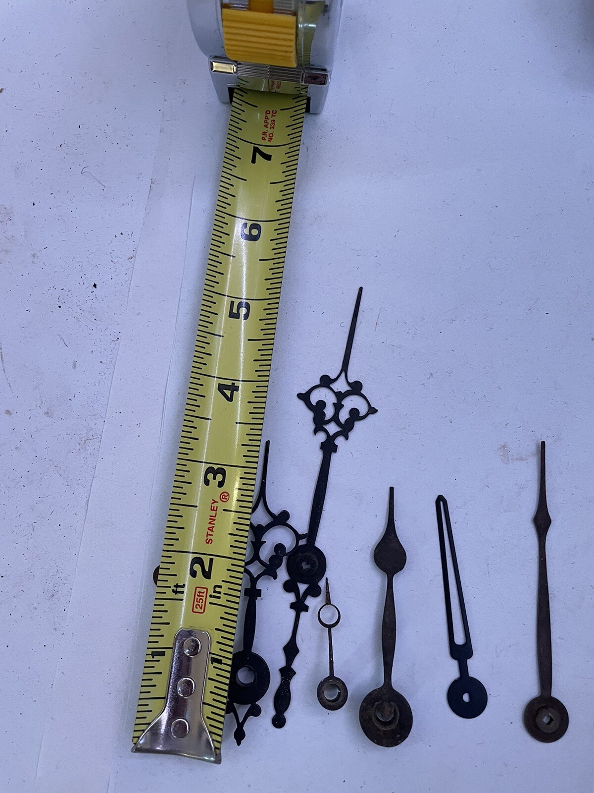 Lot of Antique Clock Hands Including Vienna Regulator eBay