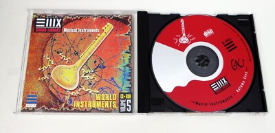 EMU E-MU Sampler EIII-X E4 ESI32 Sound Sample CD ROM Vol. 5 World Instruments