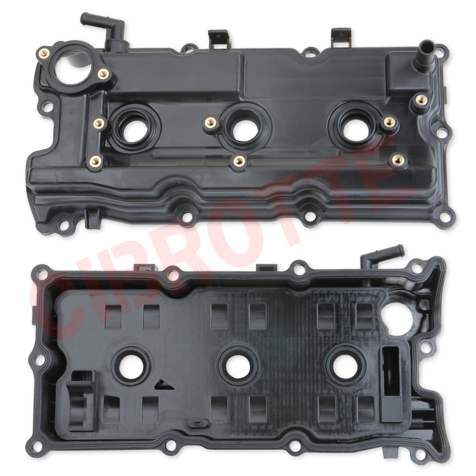 LH & RH Valve Cover Set w/ Gasket & Cap for 0204 Nissan Pathfinder