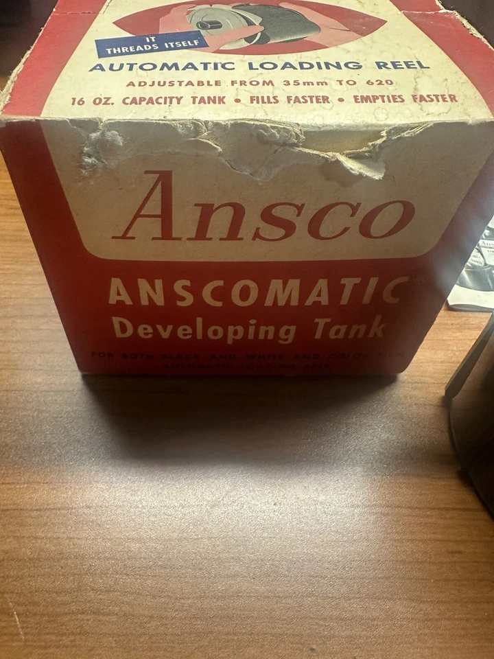 Tanque de desarrollo vintage Ansco Anscomatic Foto 4 de 4