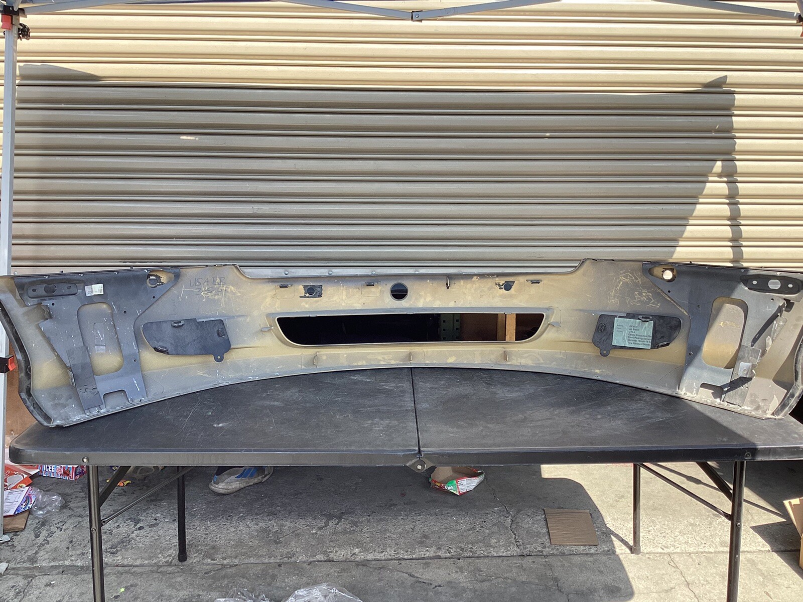 2005 2006 2007 2008 ASTON MARTIN DB9 FRONT BUMPER OEM 4G4317D957A 4G43-17D957-A