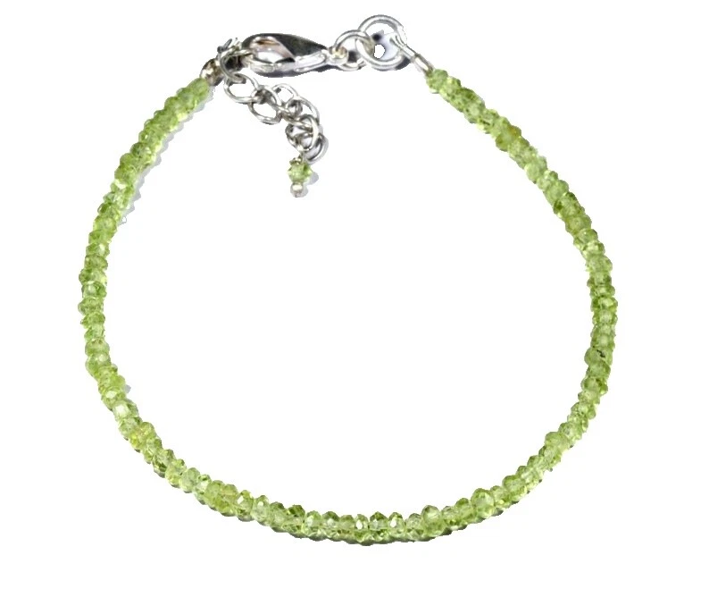 Joyería de moda de latón de peridoto