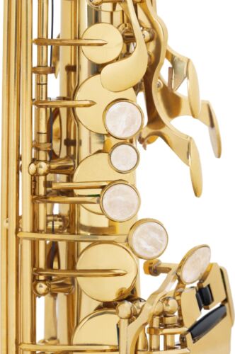 Schönes Altsaxophon klar lackiert, voller warmer Klang, ideal für Einsteiger - Bild 4 von 10