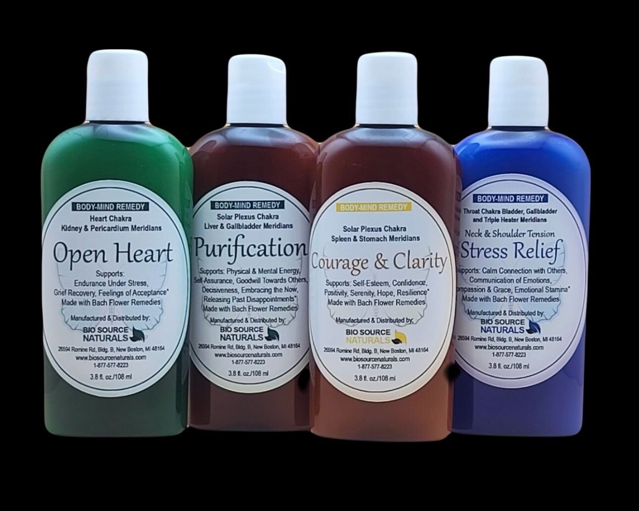 Four Body-Mind Remedy Lotions - Value Set for $106.95