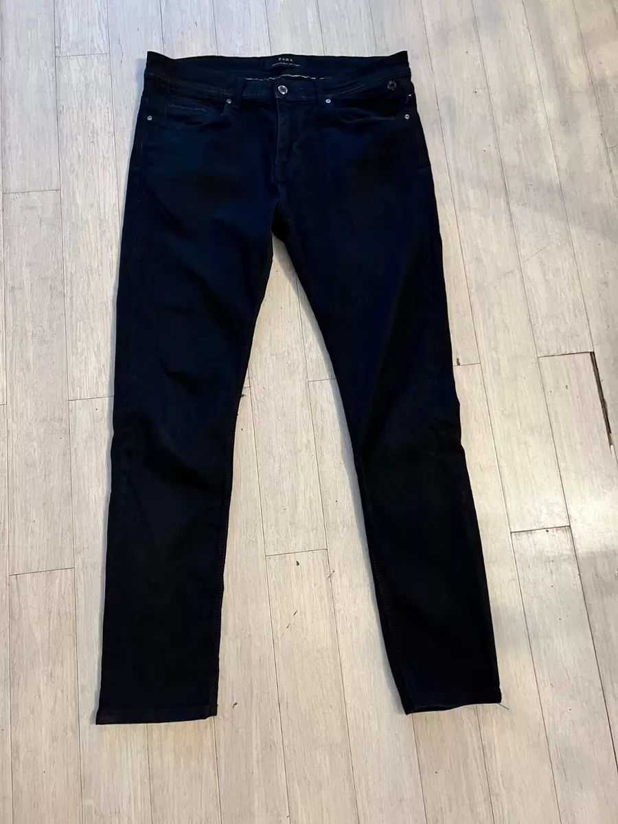 Zara Man Mens Black Slim Fit Premium Skinny Jeans Size RN 77302 eBay