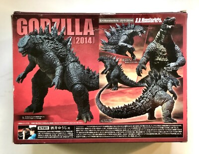 S.H.MonsterArts GODZILLA 2014 New In Box Toho Legendary