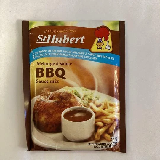 Big 12 PACK St Hubert Original BBQ Sauce Gravy Mix 57g Each, 55 OFF
