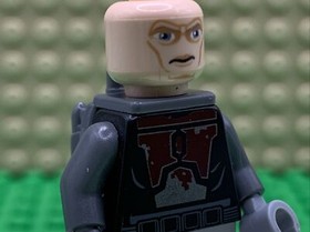 LEGO Star Wars Clone Wars Mandalorian Super Commando Minifigure (75022) sw0494