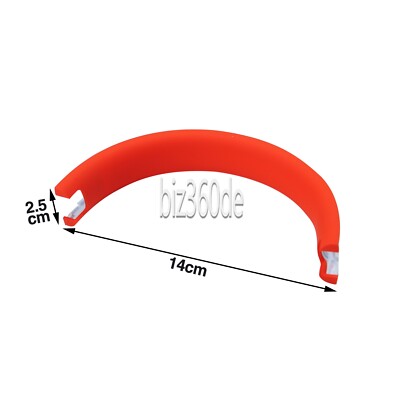 Ersatz Kopfband Kopfbügel Kissen für Beats SOLO PRO Wireless Kopfhörer Rot 