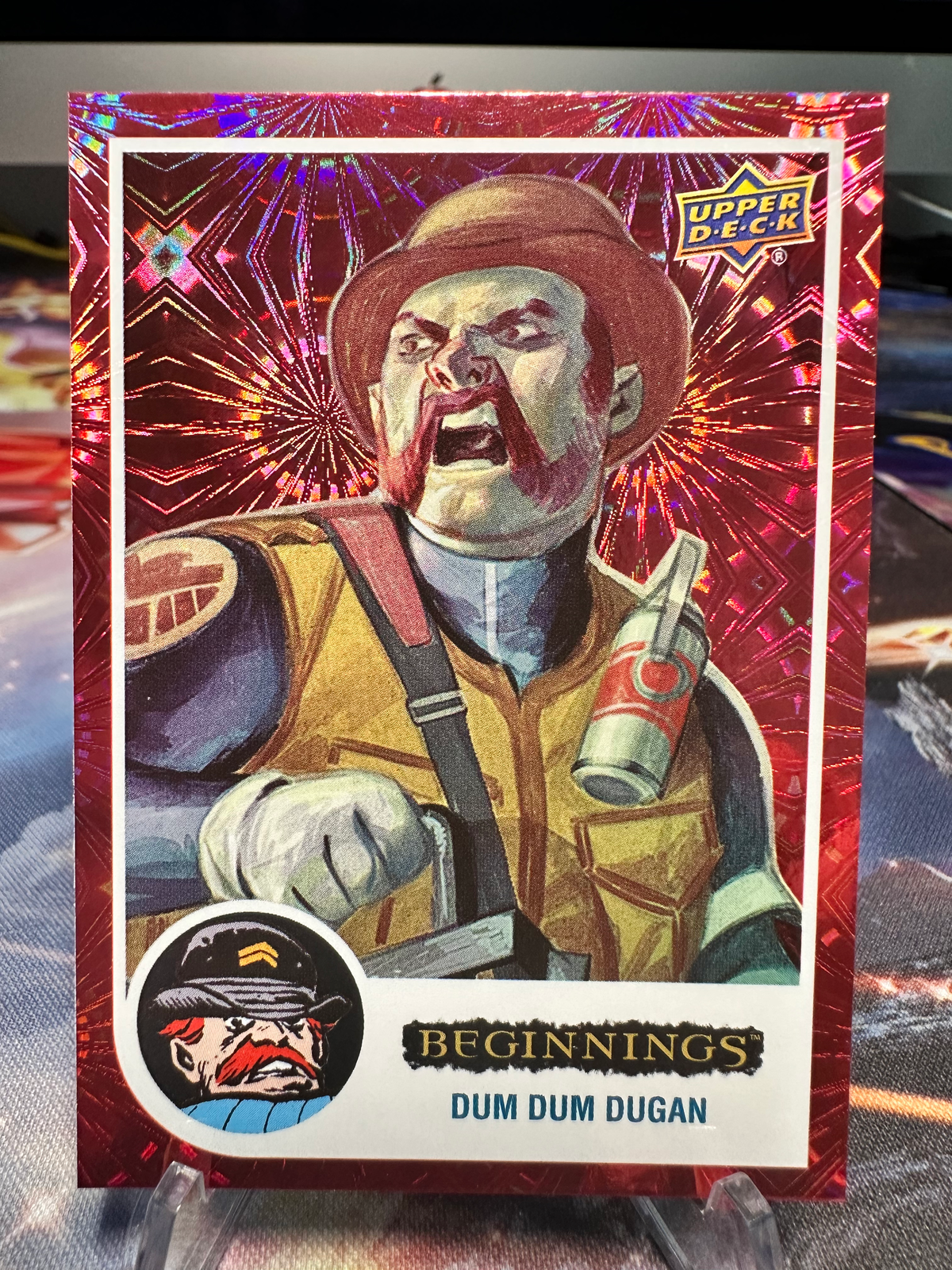 Dum Dum Dugan 2023 Marvel Beginnings Vol 2 Series 2 #177 Red Supernova Variant